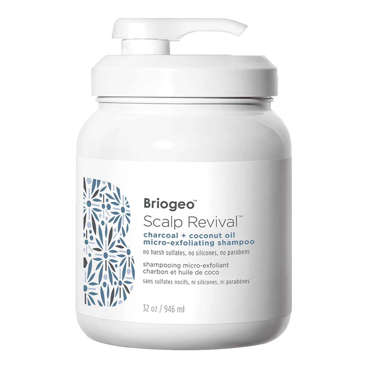 Briogeo Scalp Revival Charcoal + Coconut Oil Micro-Exfoliating Scalp Scrub Shampoo 946Ml