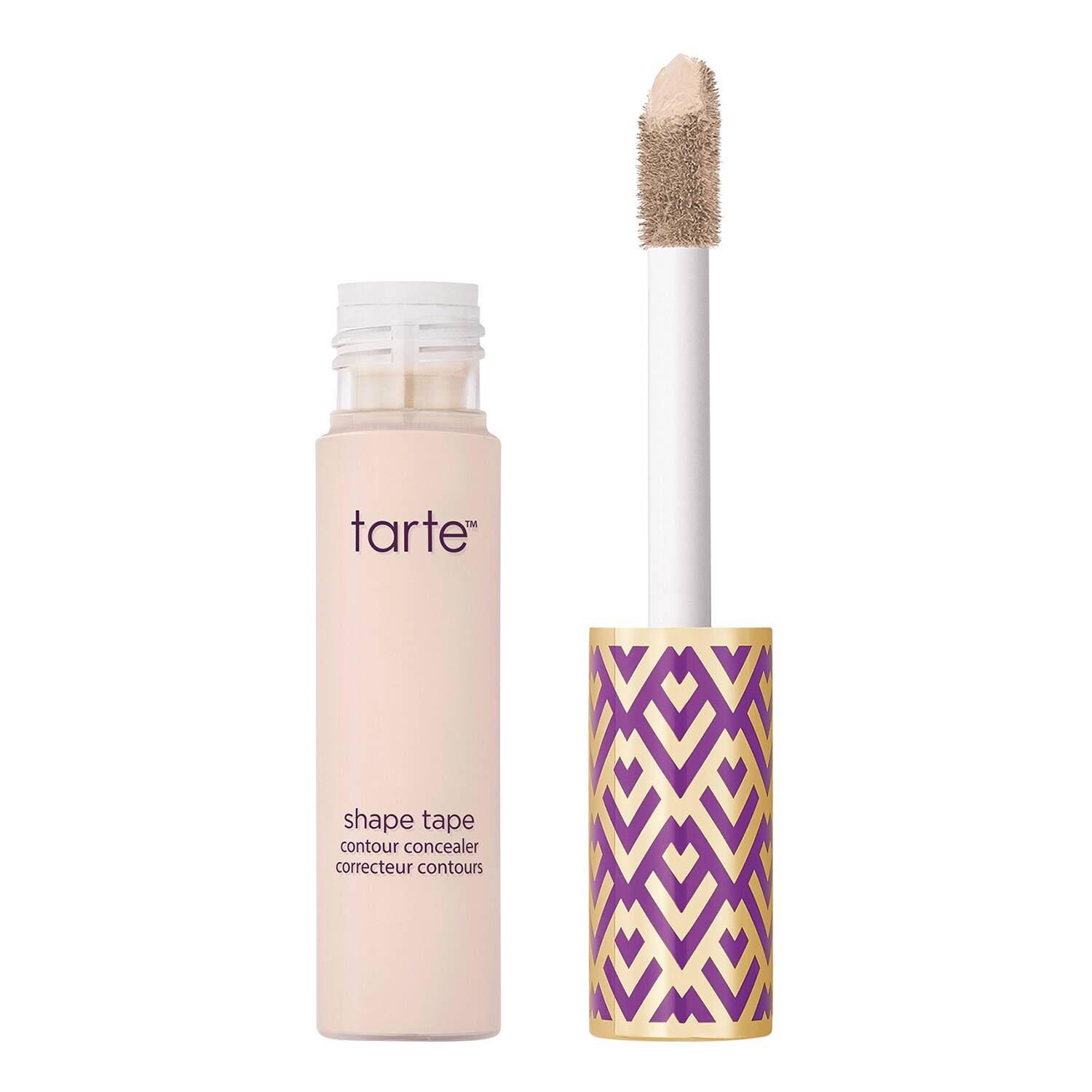 TARTE Shape Tape Contour Concealer 10ml 8B Porcelain Beige + Net 10 ml / 0.3381 Fl. Oz.