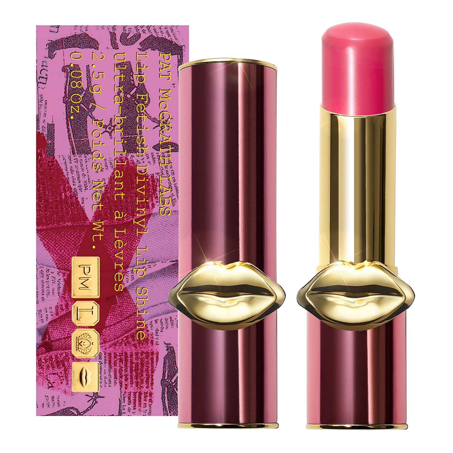 Pat Mcgrath Labs Lip Fetish Divinyl Lip Shine Lip Fetish Divinyl Shine Boudoir Rose