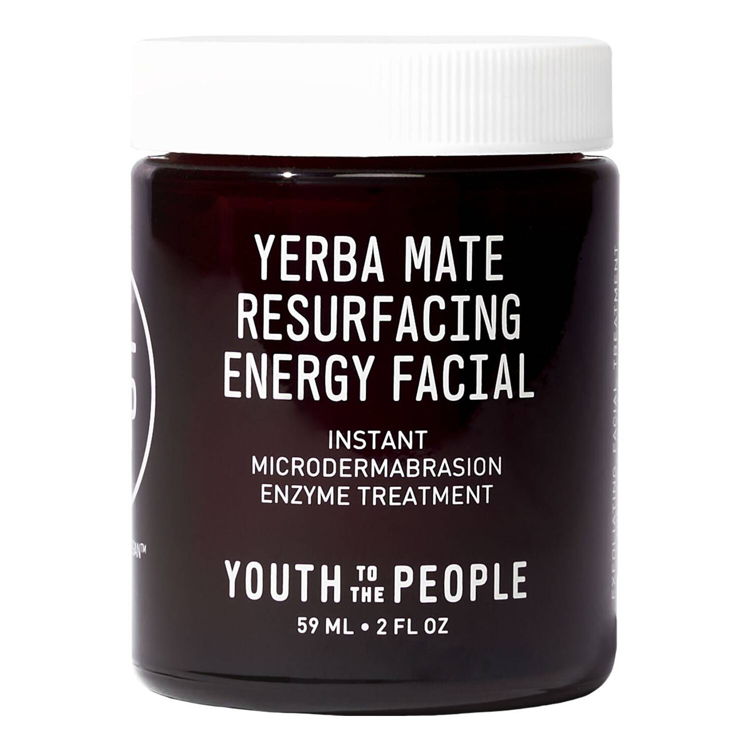 Youth To The People Yerba Mate Resurfacing Energy Facial - Exfoliating Face Care 59 Ml