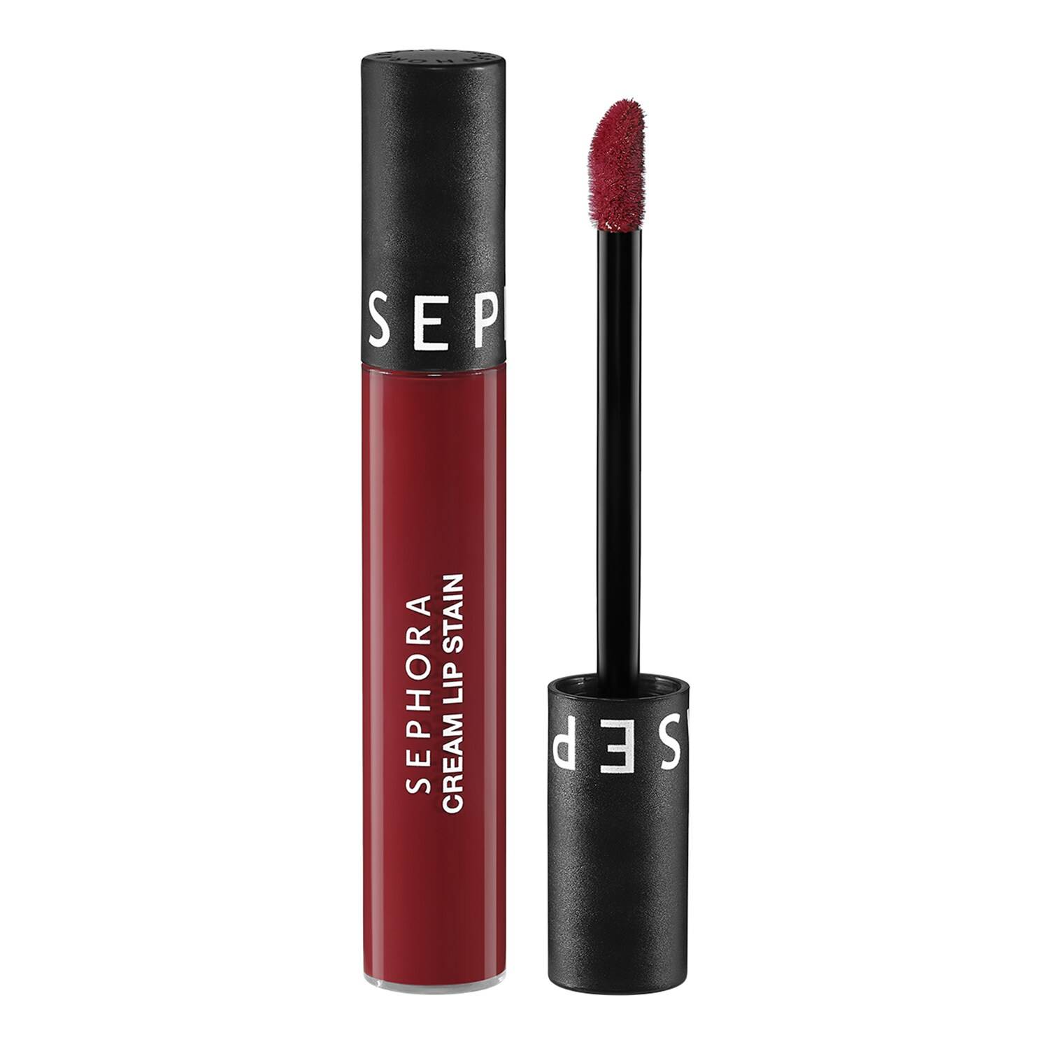 Sephora Collection Cream Lip Stain Matte Liquid Lipstick 5Ml 17 Dark Red