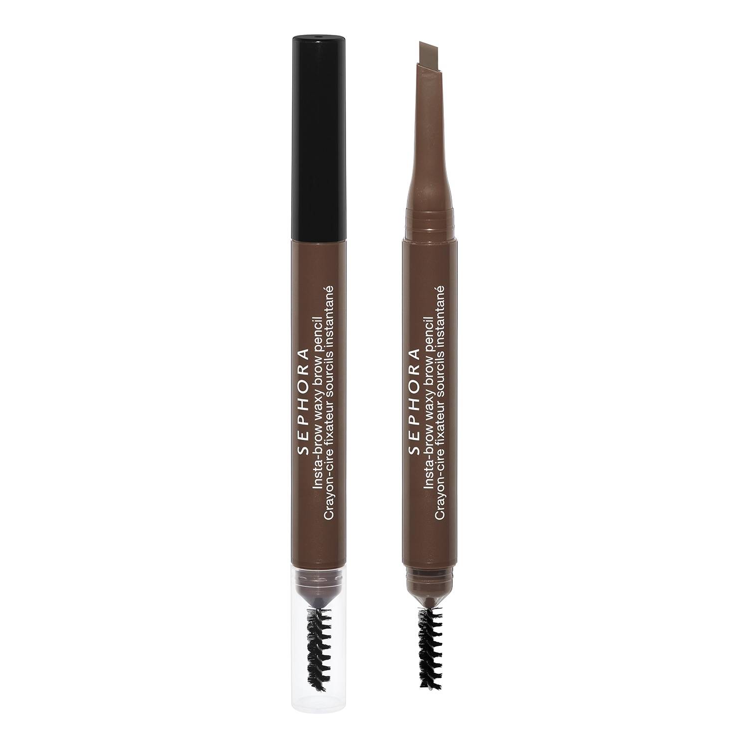Sephora Collection Insta-Brow Waxy Brow Pencil - Brow Fixing Retractable Pencil 08 Chocolate Brown (1 G)