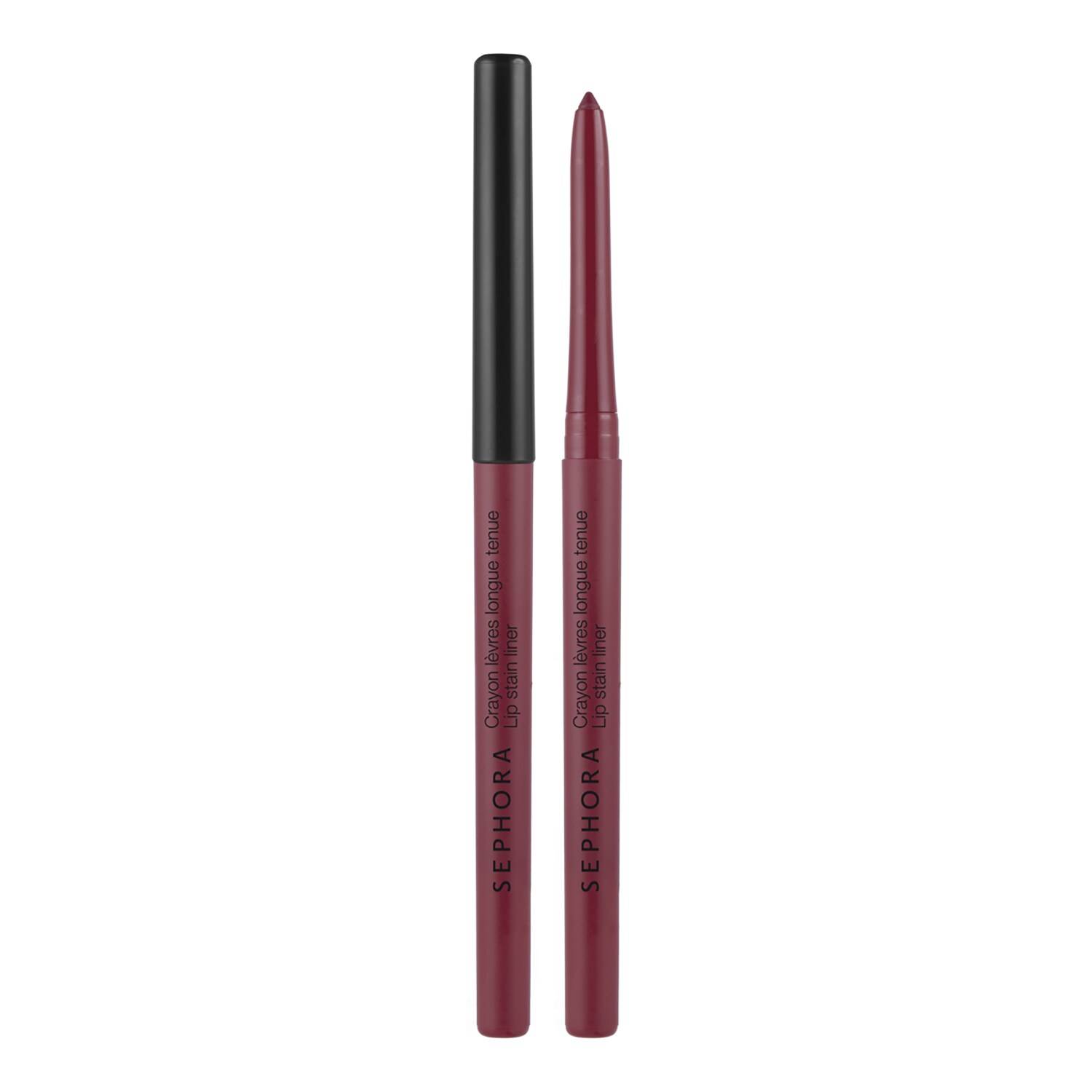 Sephora Collection Lip Stain Liner - Long-Wear Lip Pencil 41 Vintage Rosewood New