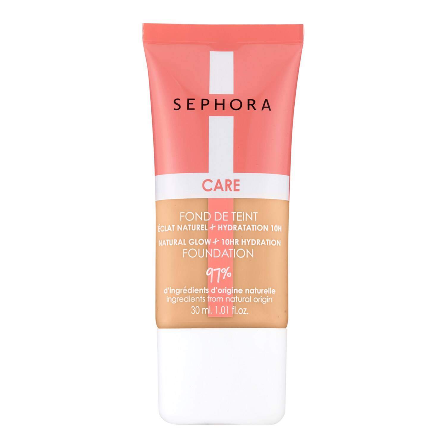 Sephora Collection Care Glow Foundation 10 N (Neutral Light) - 30Ml