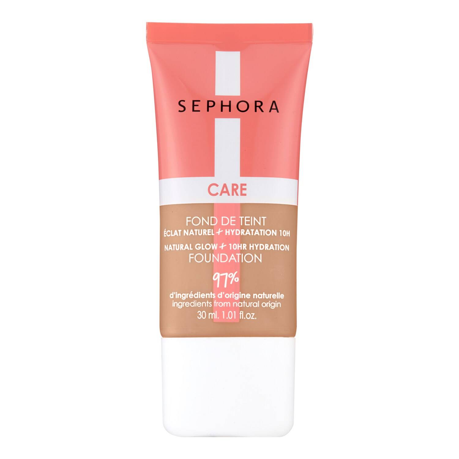 Sephora Collection Care Glow Foundation 21 P (Pink Medium) - 30Ml