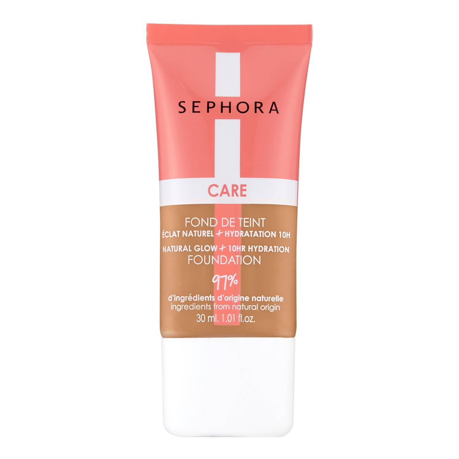 Sephora Collection Care Glow Foundation 25 N (Neutral Medium) - 30Ml