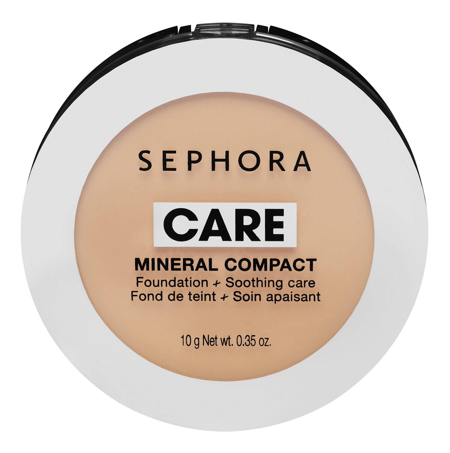 Sephora Collection Mineral Care Compact Foundation + Soothing Effect 10G 26 Peach Medium (10 G) 10G