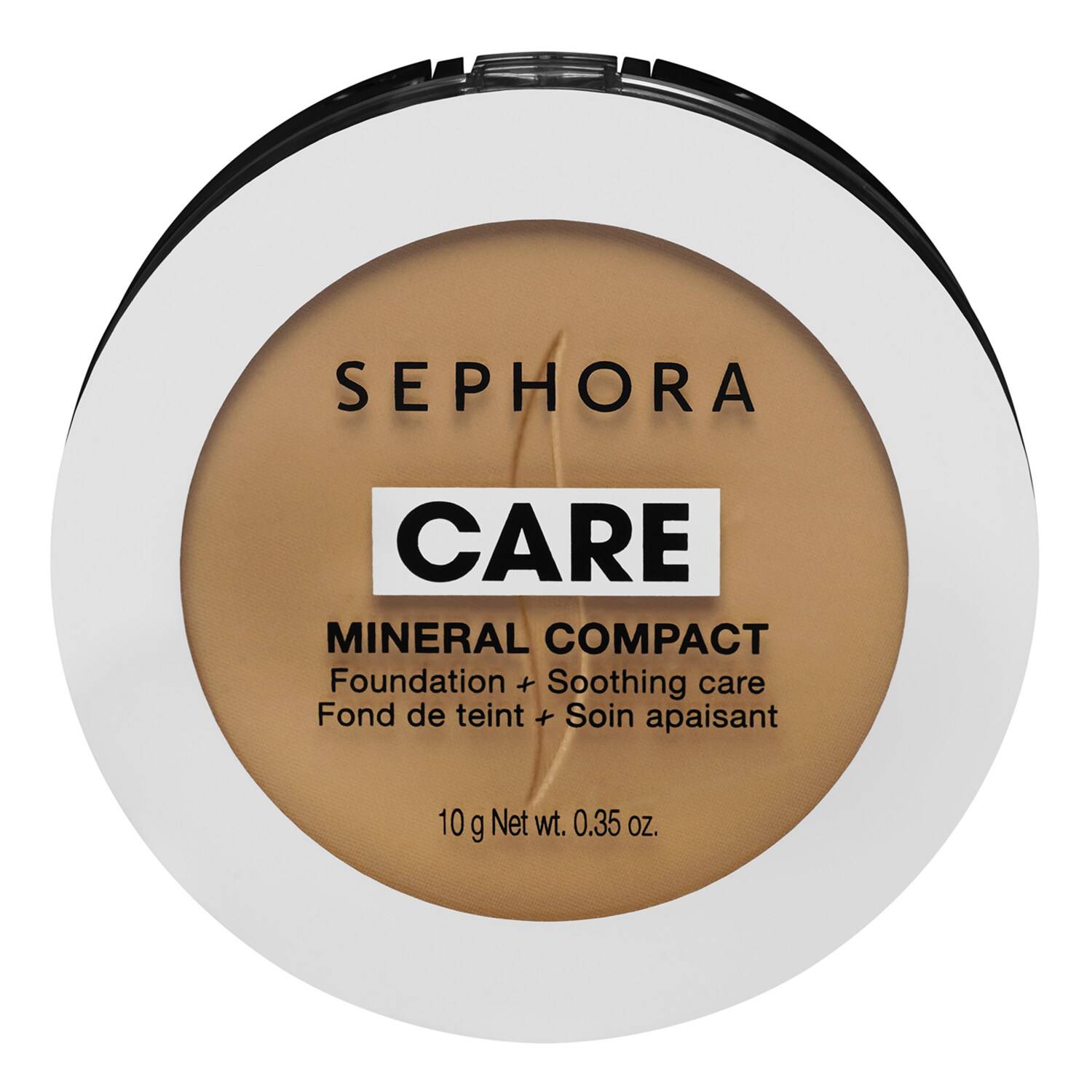 Sephora Collection Mineral Care Compact Foundation + Soothing Effect 10G 38 Caramel Tan