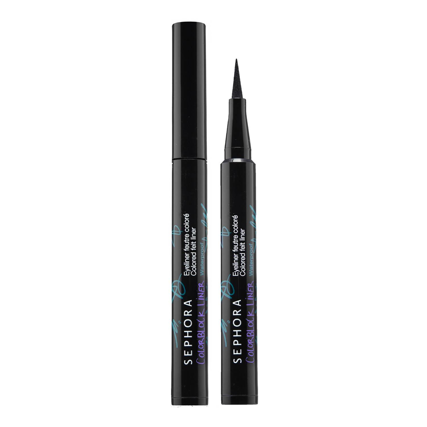 Sephora Collection Waterproof Colored Felt Liner 01. Ink Splash (0.6Ml)