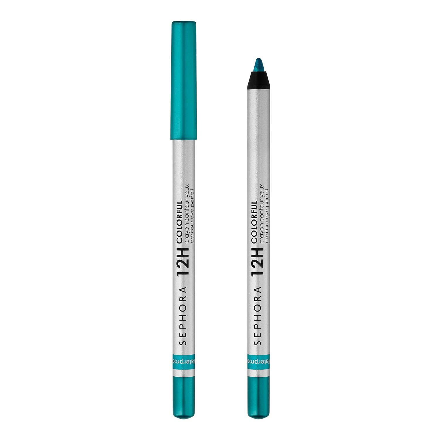 Sephora Collection 12H Coloful Contour Eye Pencil 1G 50 Peacock Blue - Shimmer