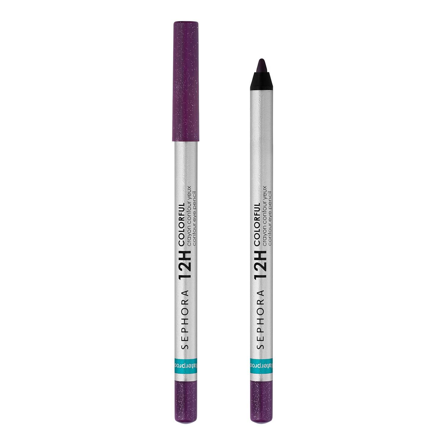 Sephora Collection 12H Coloful Contour Eye Pencil 1G 61 Purple Disco - Glitter