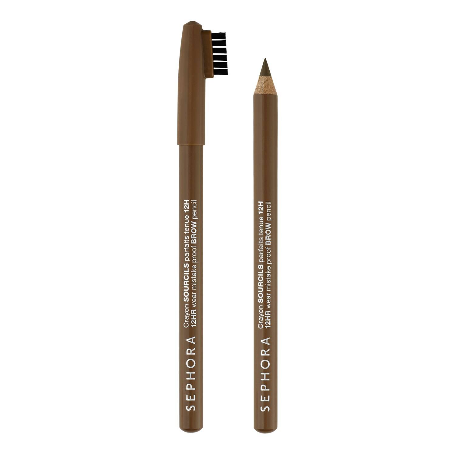 Sephora Collection 12Hr Wear Mistake Proof Brow Pencil 1G 02 Nutmeg Brown