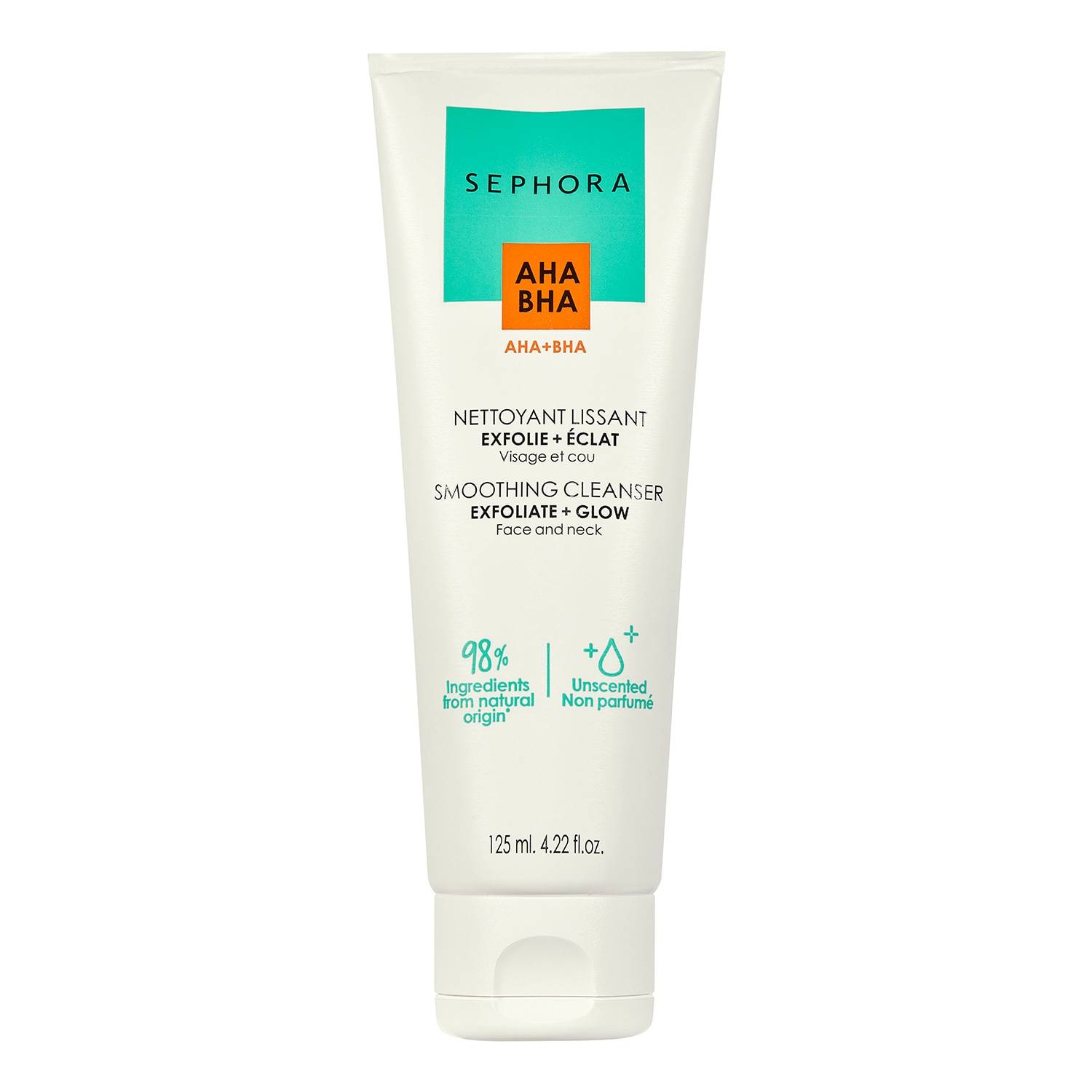 Sephora Collection Smoothing Cleanser Exfoliates + Radiance - Cleansing Gel For Face And Neck Cleansing Gel For Face And Neck (125 Ml)