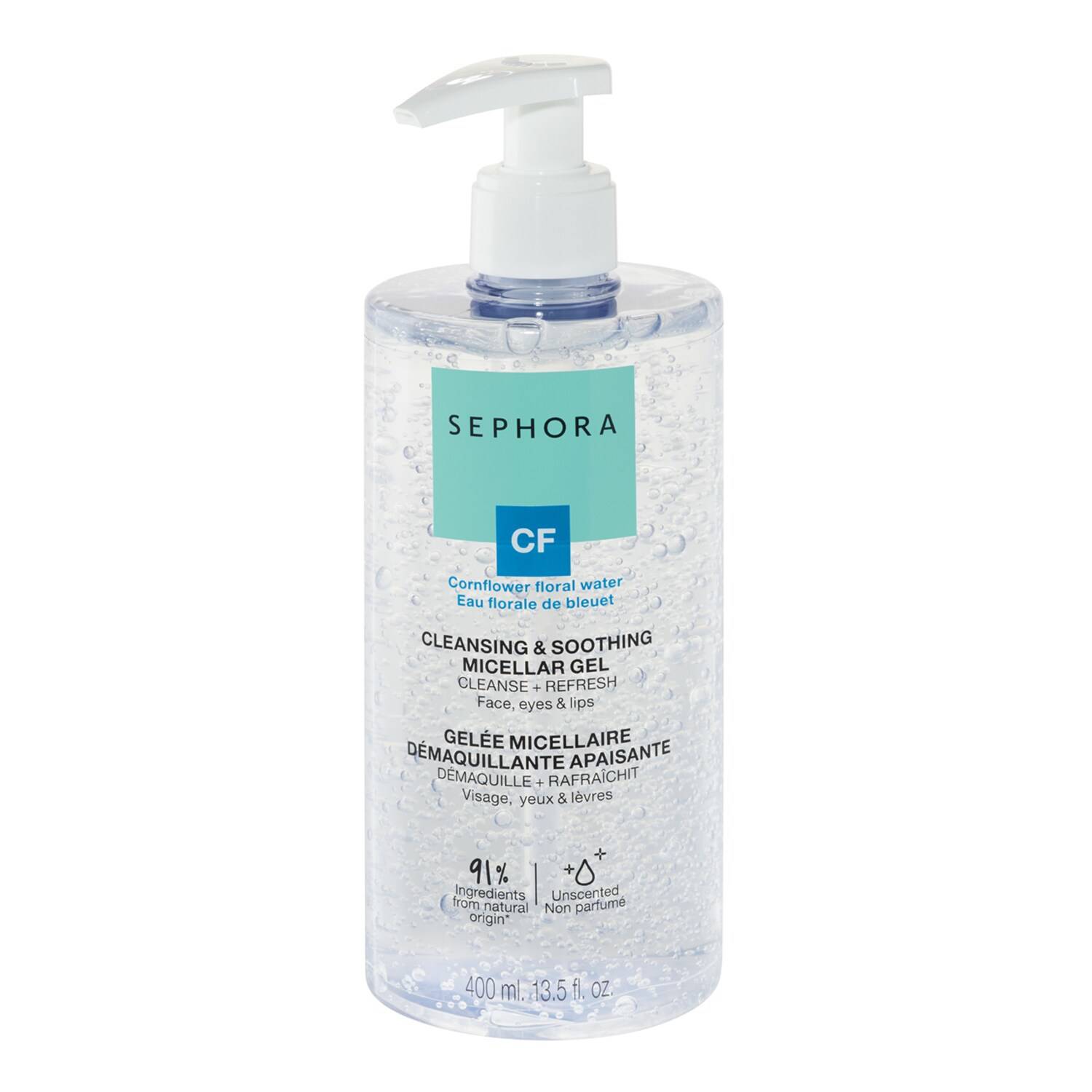 Sephora Collection Cleansing & Soothing Micellar Gel - Refreshing And Soothing Makeup Remover Gel - 