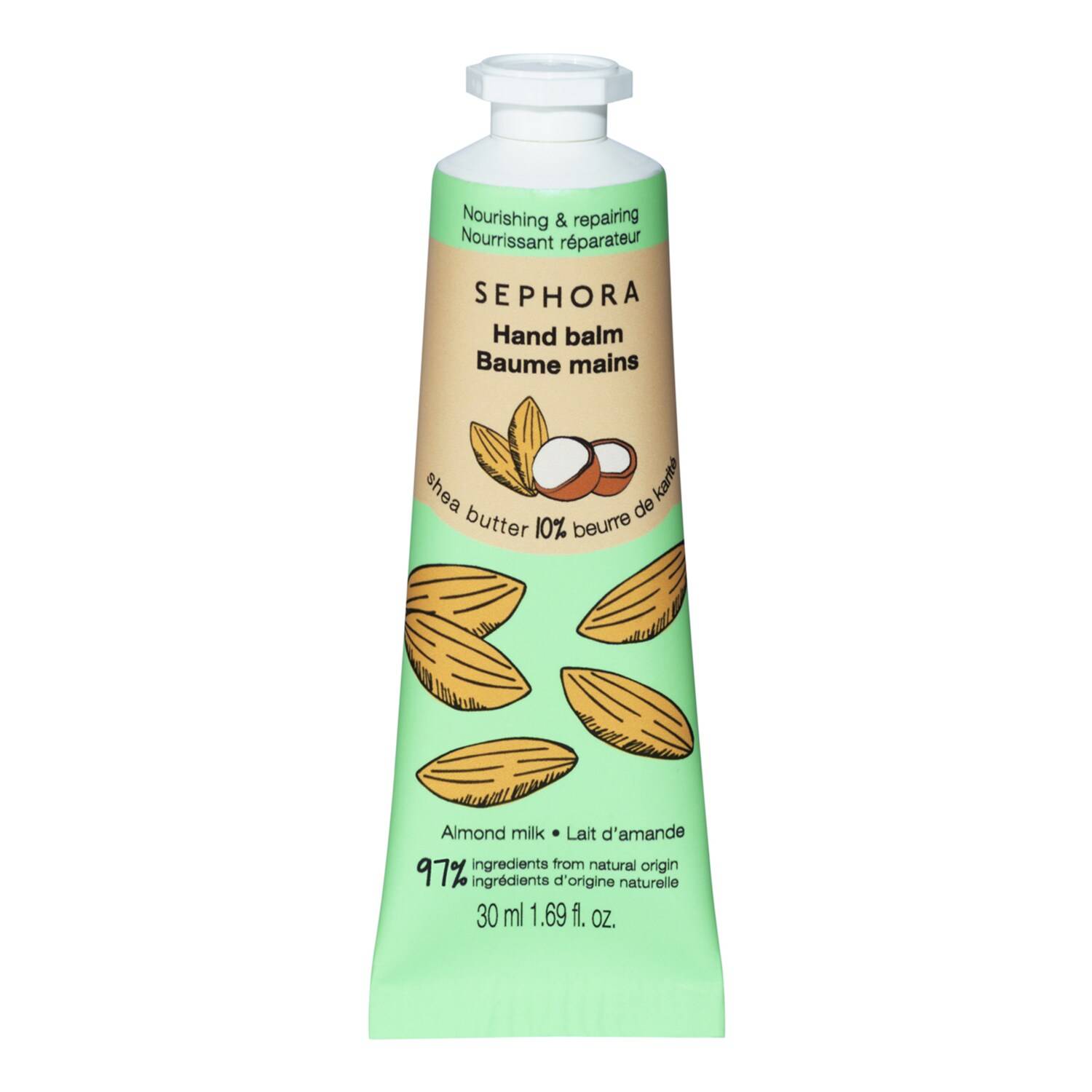 Sephora Collection Hand Balm - Hand Balm With 10% Shea Butter Almond Milk Hand Balm - Nourishing, Re