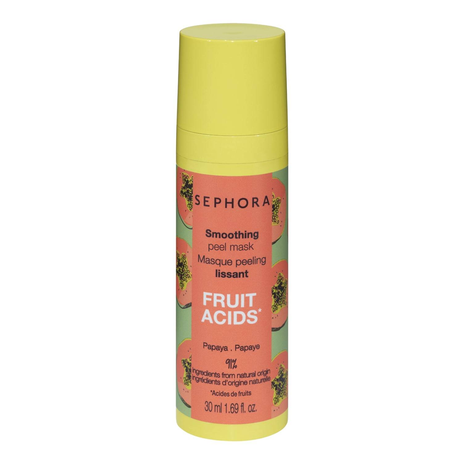Sephora Collection Peeling Masks - Aha Peeling Mask Fruit Acid X Papaya - Smoothing (30 Ml)