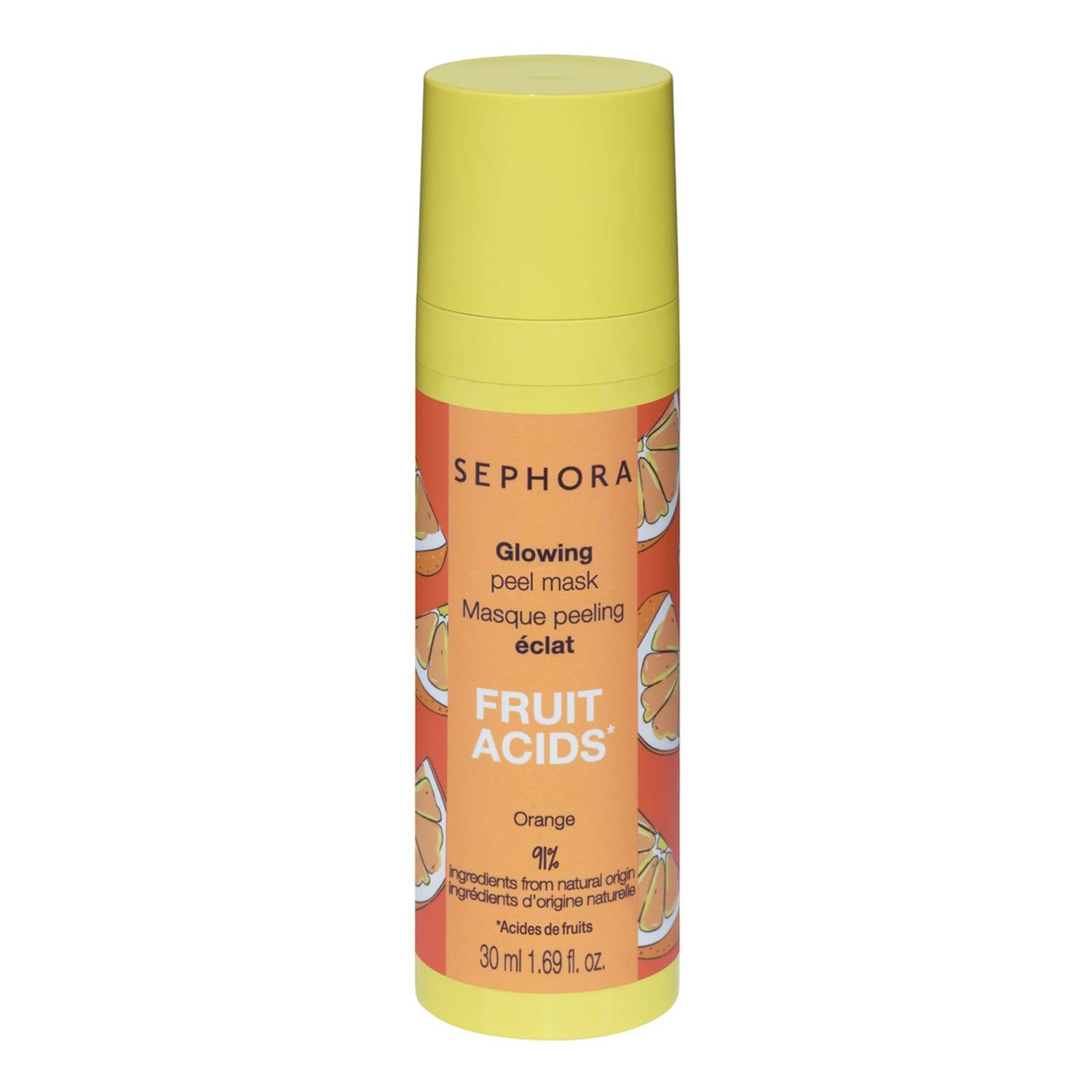Sephora Collection Peeling Masks - Aha Peeling Mask Fruit Acid X Orange Peeling Mask - Radiance (30 Ml)