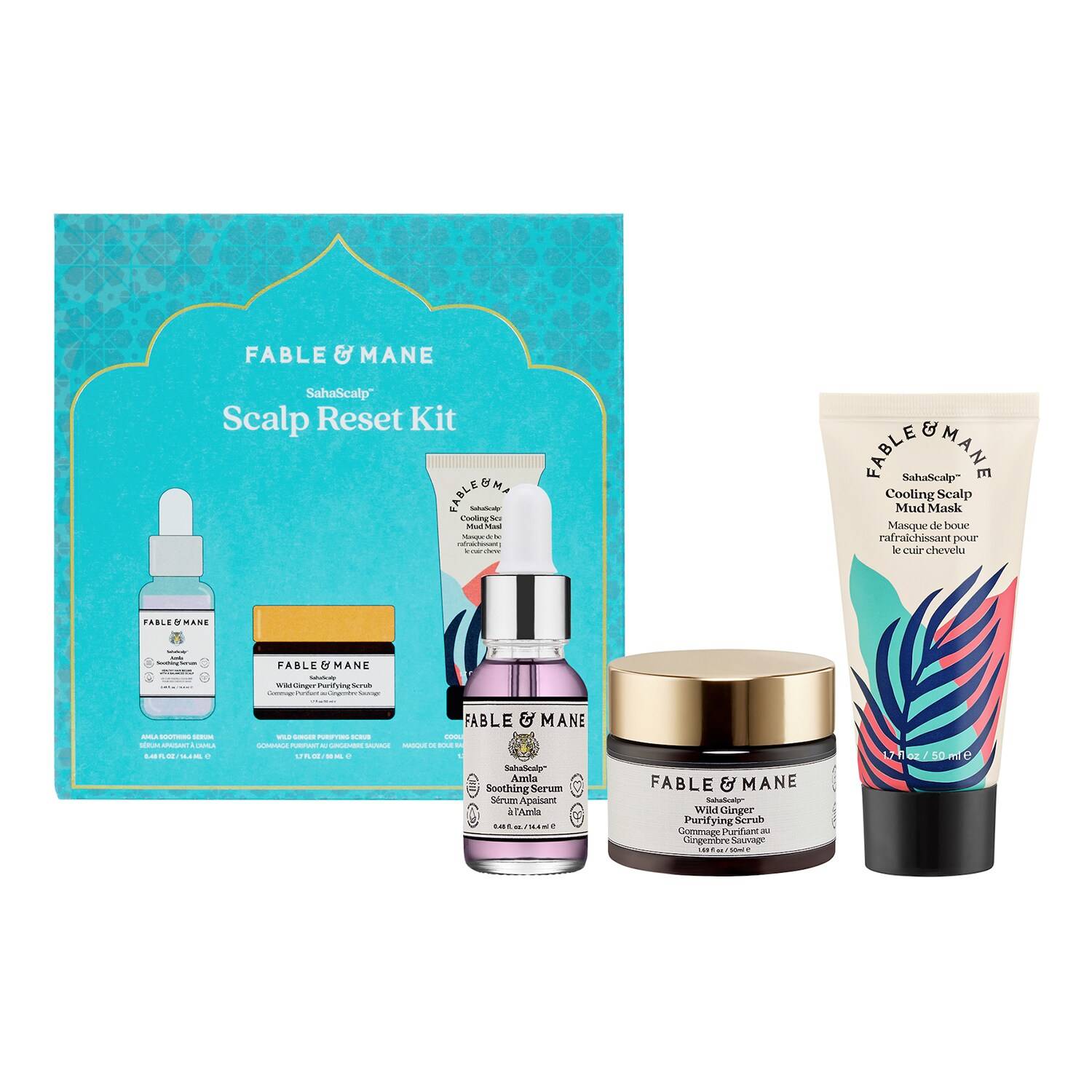 Fable & Mane Sahascalp Scalp Reset Kit