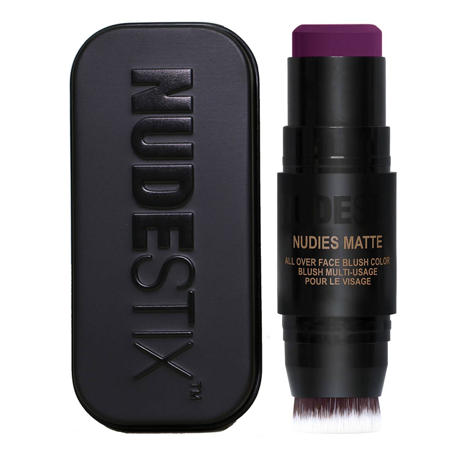 Nudestix Nudies Matte All Over Face Blush Color 7G Moodie Blu