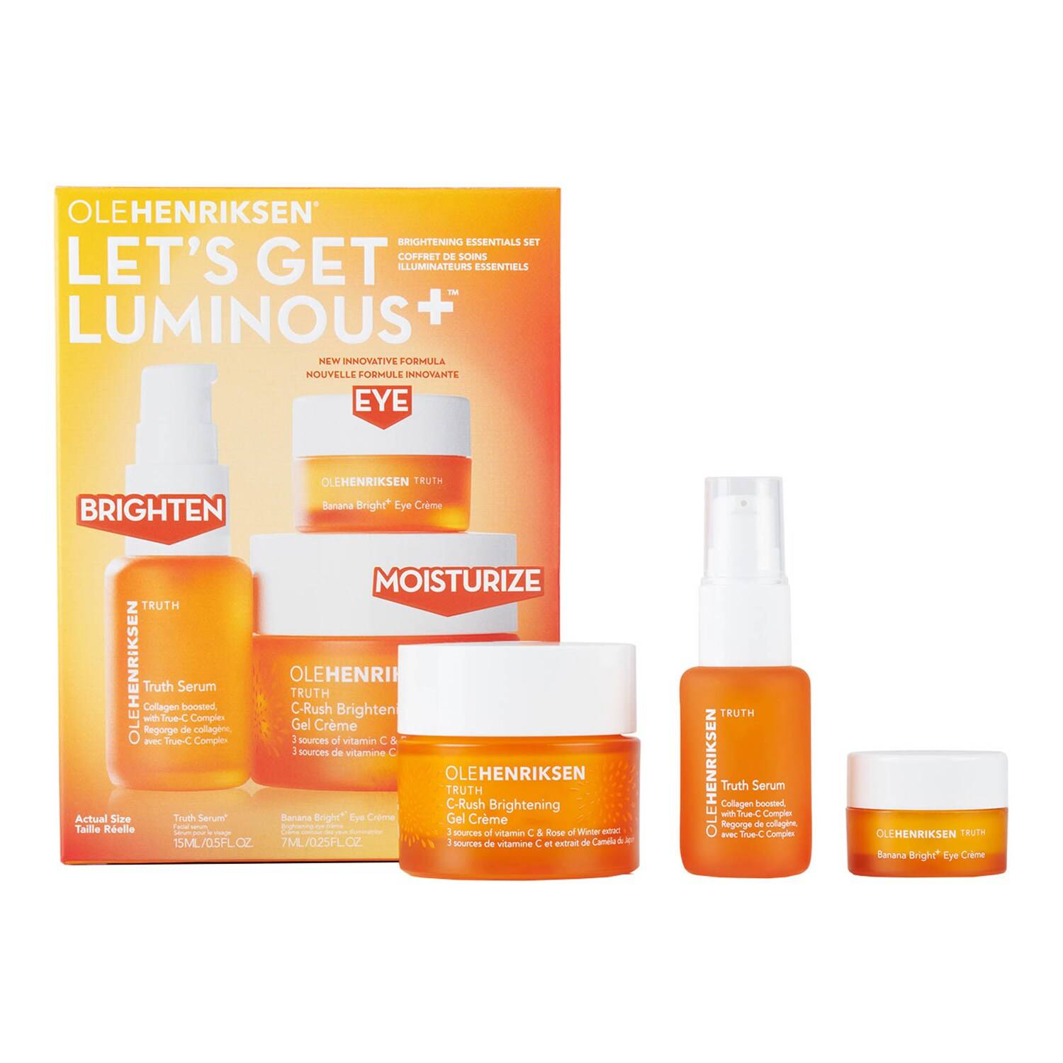 Ole Henriksen Let's Get Luminous Brightening Vitamin C Essentials Set (Clean 2022)
