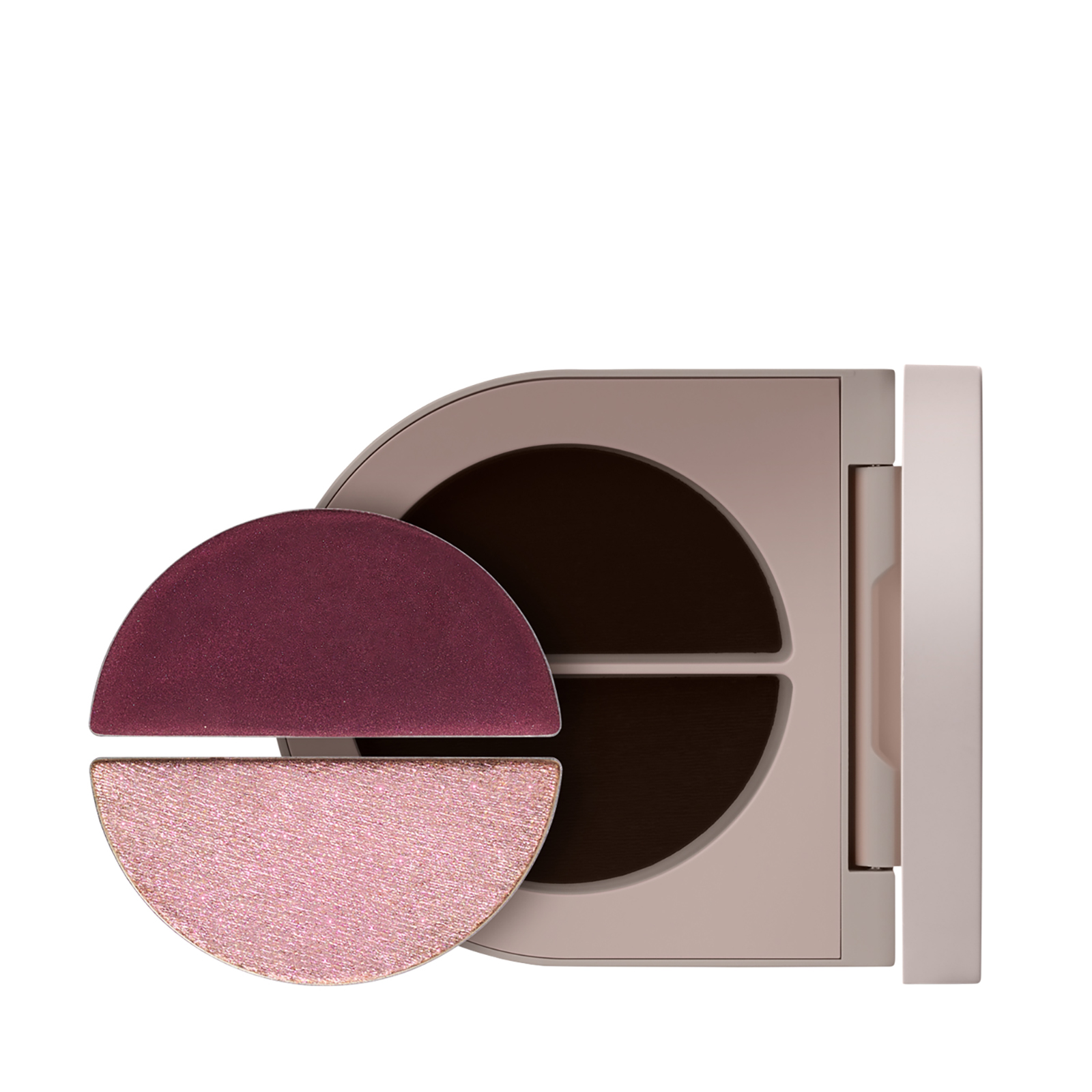 Rose Inc Satin & Shimmer Duet Eyeshadow 2.92G Satin Plum - Lavender Shimmershimmer