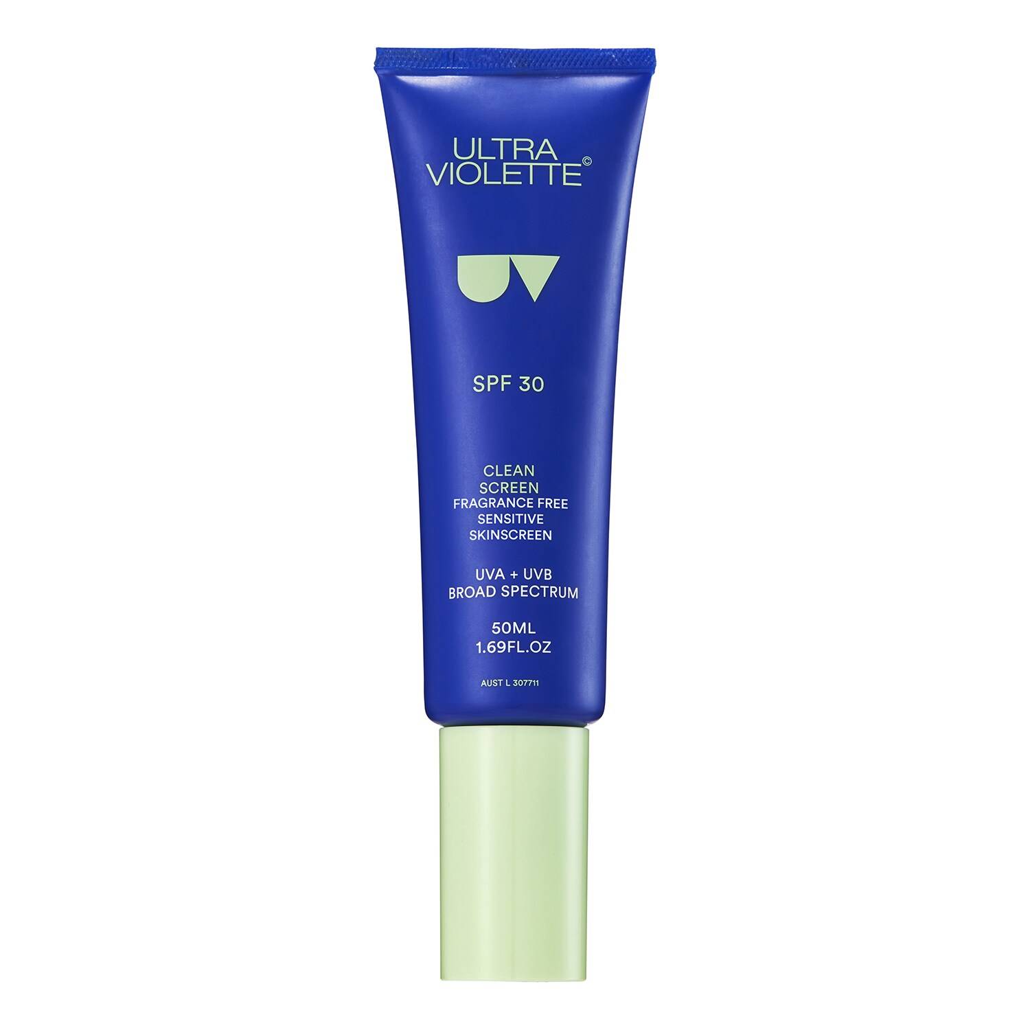 Ultra Violette Clean Screen Spf30 - Sensitive Skinscreen 50Ml