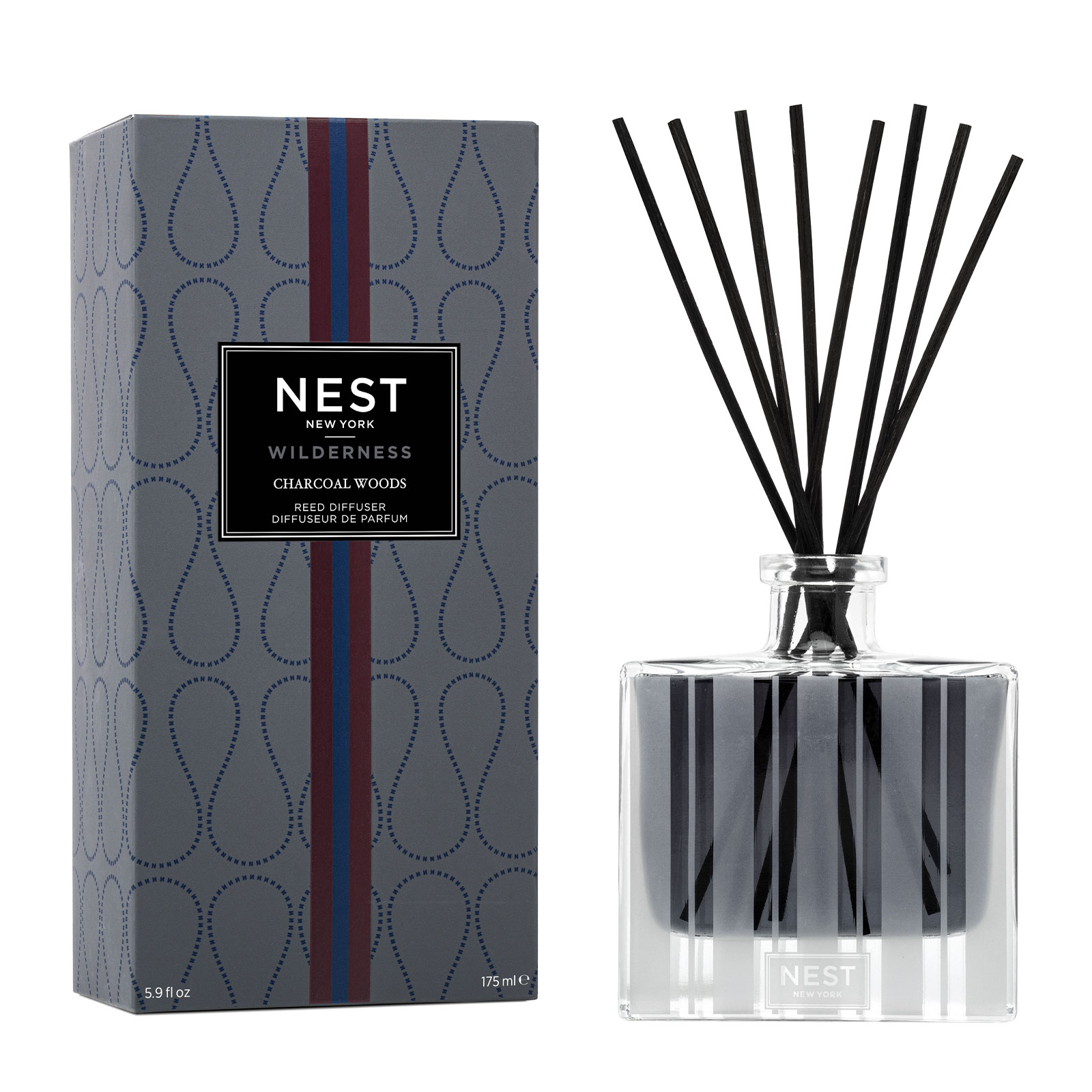 Nest New York Charcoal Woods Reed Diffuser 175Ml