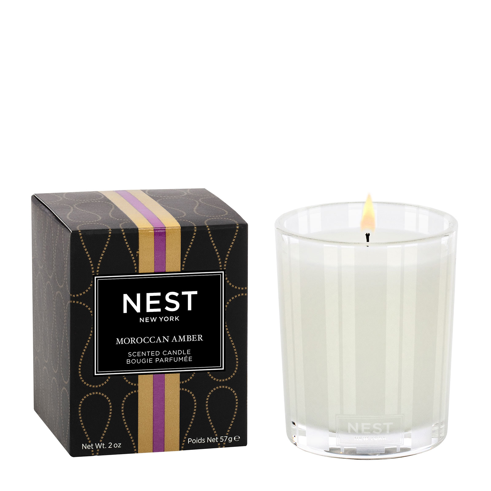 Nest New York Moroccan Amber Votive Candle 57G