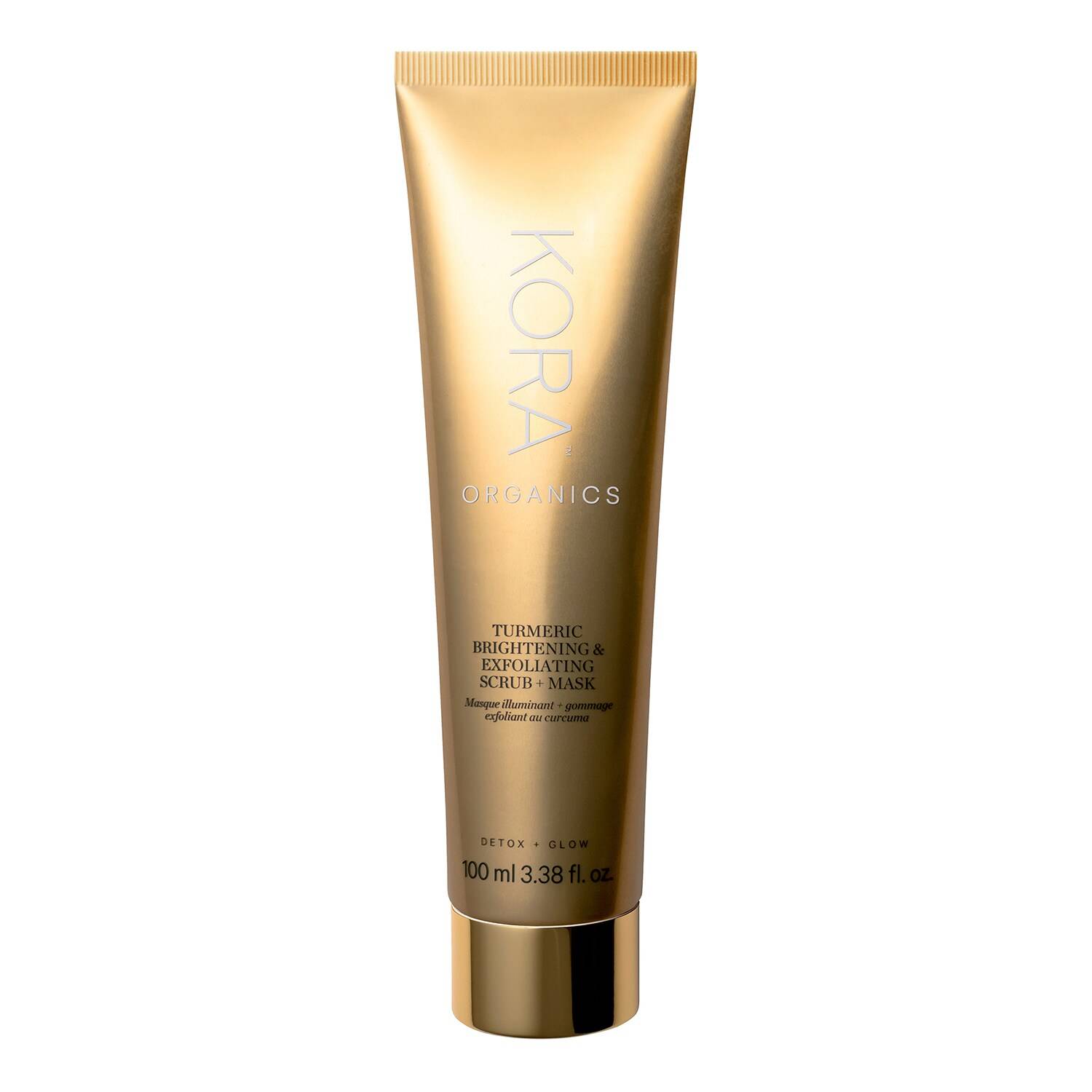 Kora Organics Turmeric Brightening & Exfoliating Mask 2-In-1 - Facial Mask 100 Ml