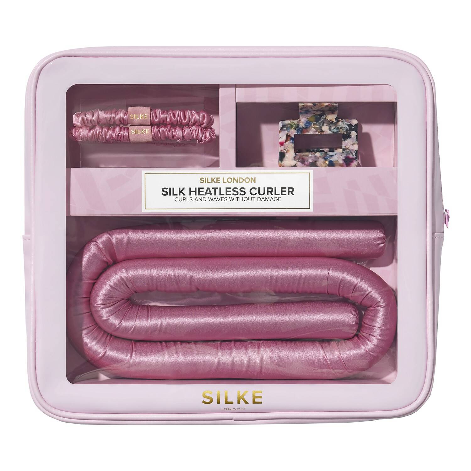 Silke London Heatless Curler Pink