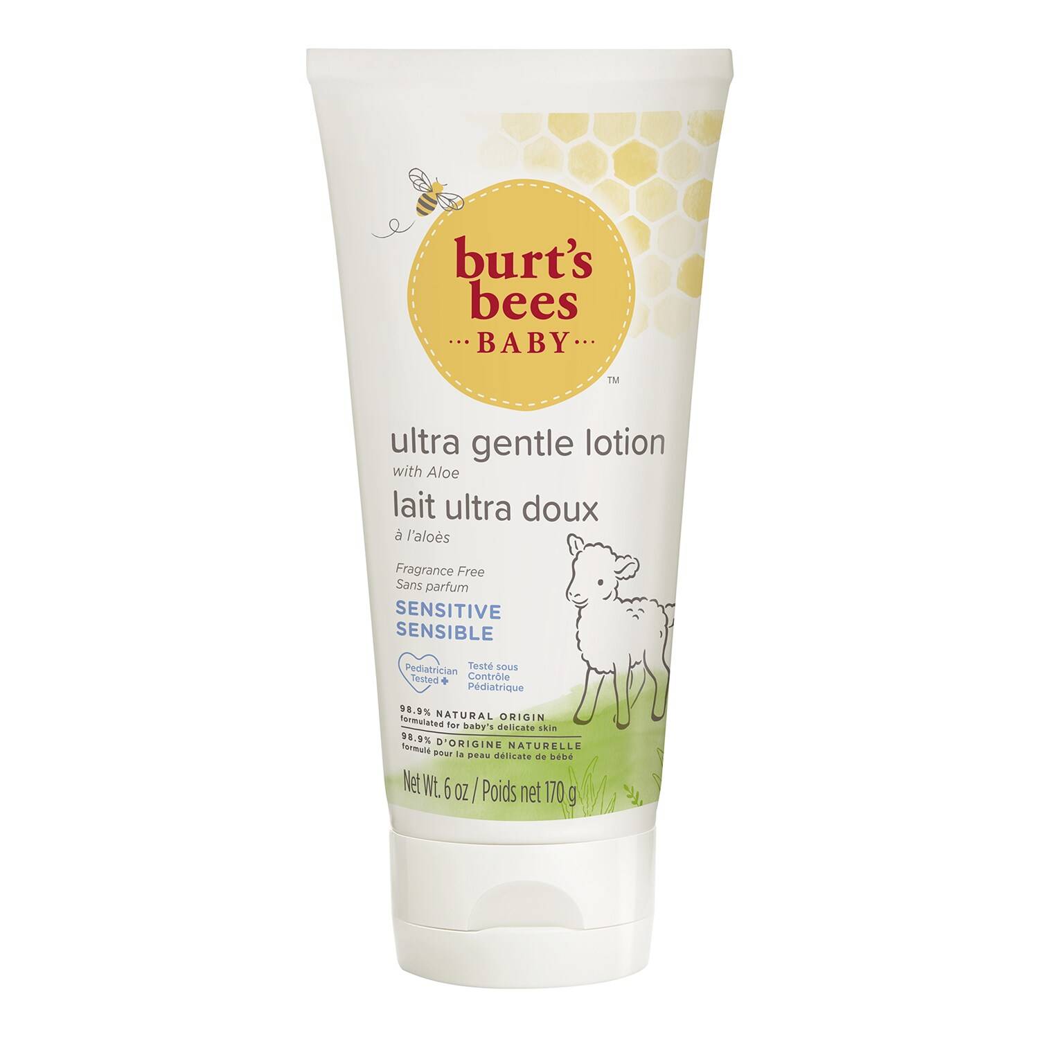 BURT'S BEES Baby Ultra Gentle Lotion for Sensitive Skin 170g