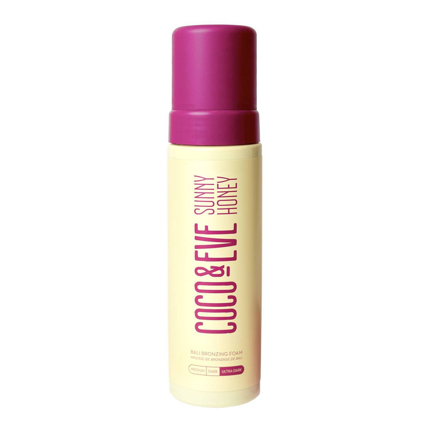 Coco & Eve Sunny Honey Bali Bronzing Foam 200Ml Ultra Dark