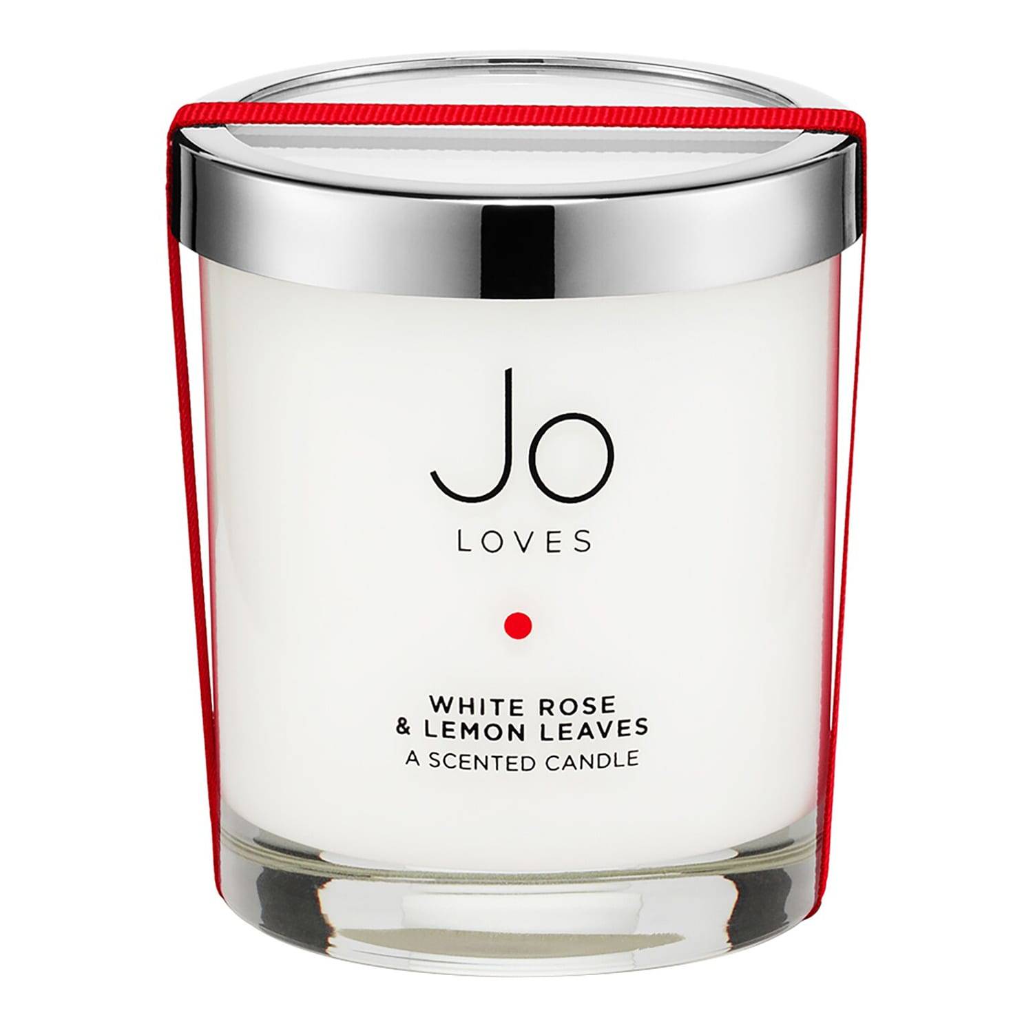 Jo Loves White Rose & Lemon Leaves A Home Candle 185G