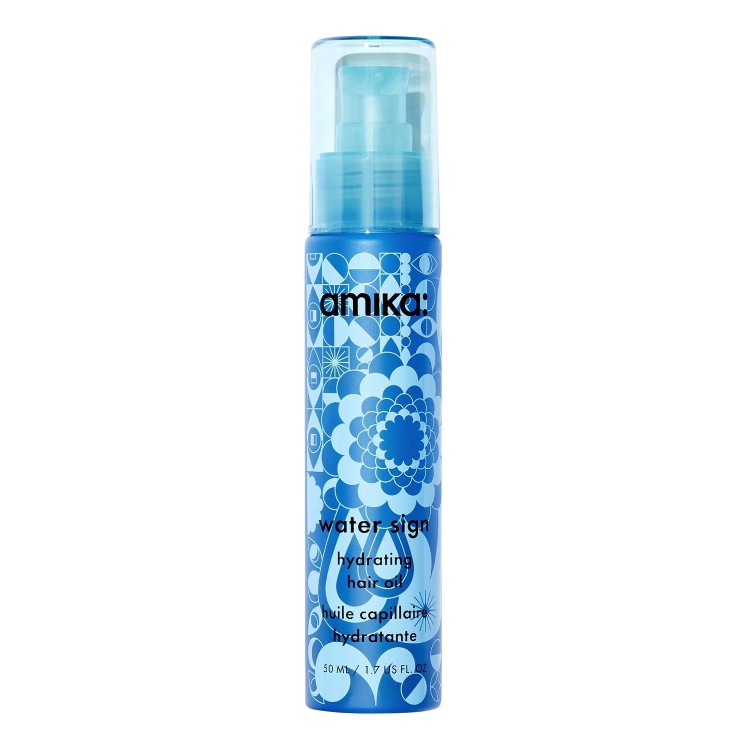 Amika Water Sign - Hydrating Hair Oil With Hyaluronic Acid 50Ml