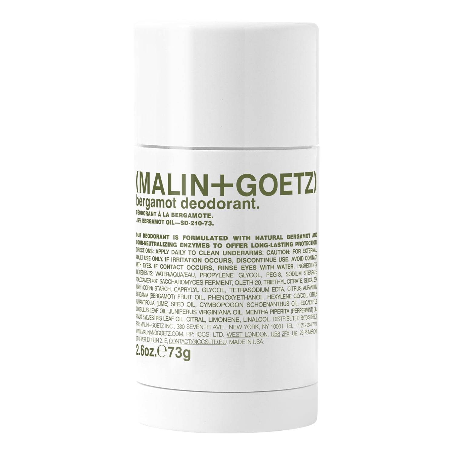 Malin+Goetz Bergamot Deodorant 73G