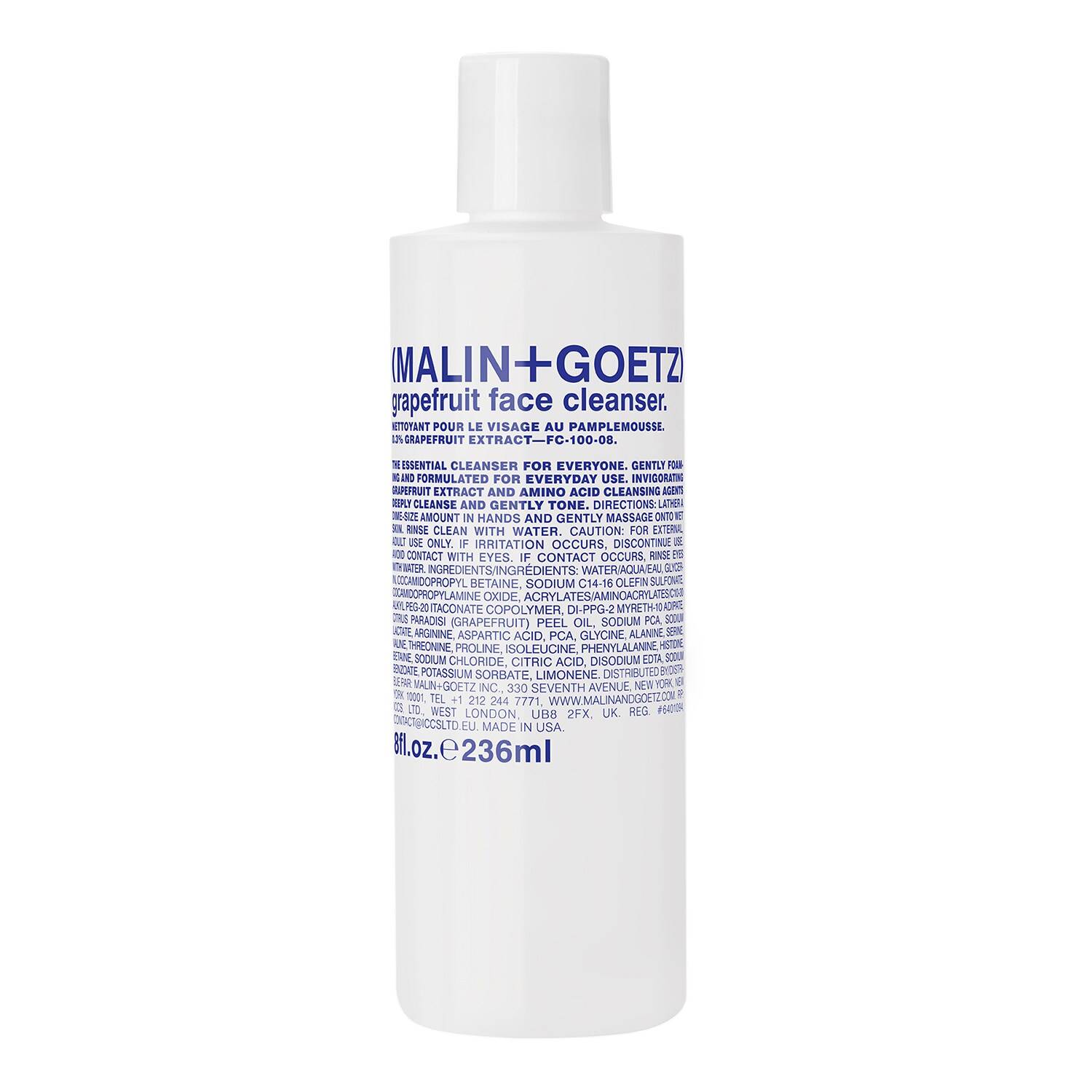 Malin+Goetz Grapefruit Face Cleanser 236Ml