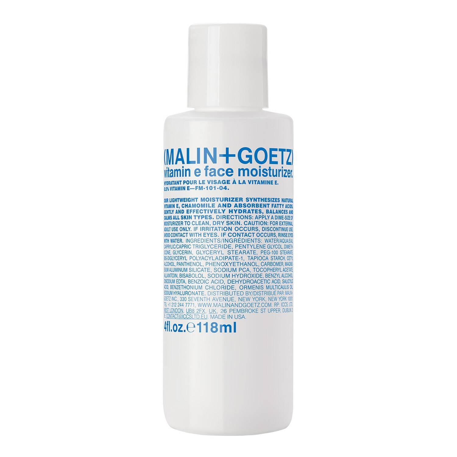 Malin+Goetz Vitamin E Face Moisturizer 118Ml