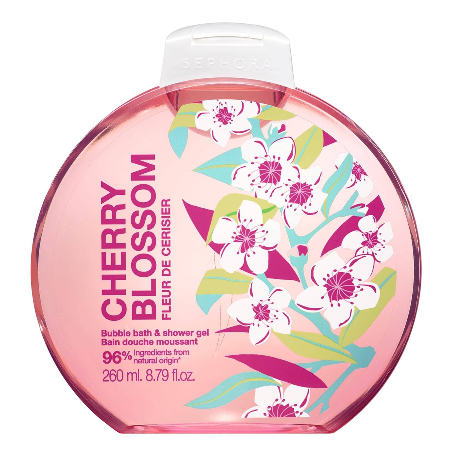 Sephora Collection Bubble Bath & Shower Gel 260Ml Cherry Blossom