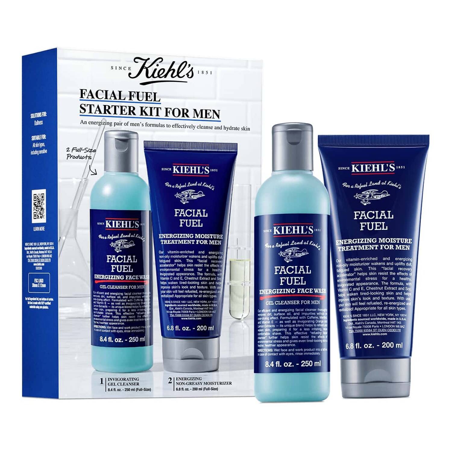 Kiehl's Since 1851 Facial Fuel Duo 450Ml