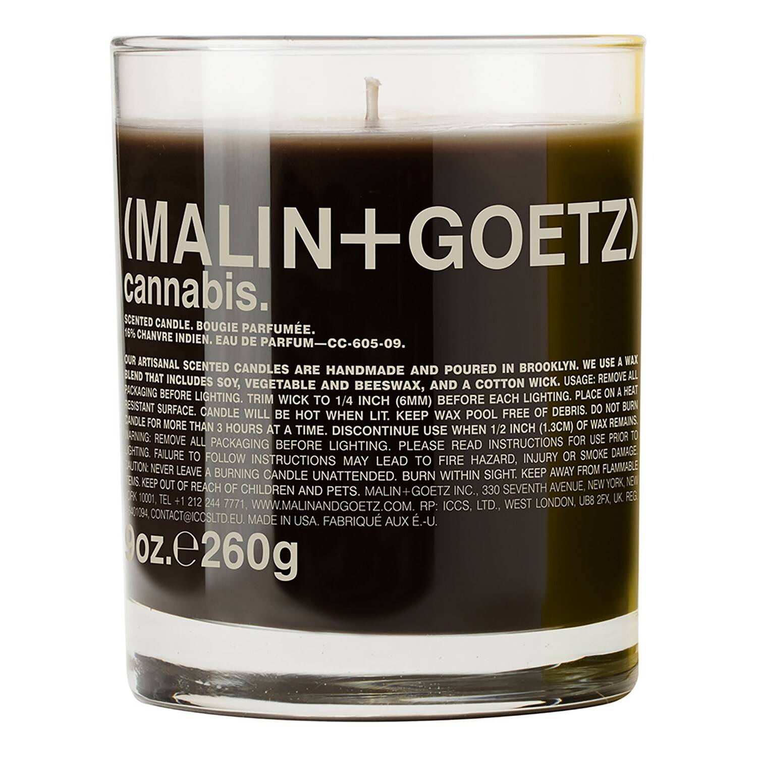 Malin+Goetz Cannabis Candle 255G