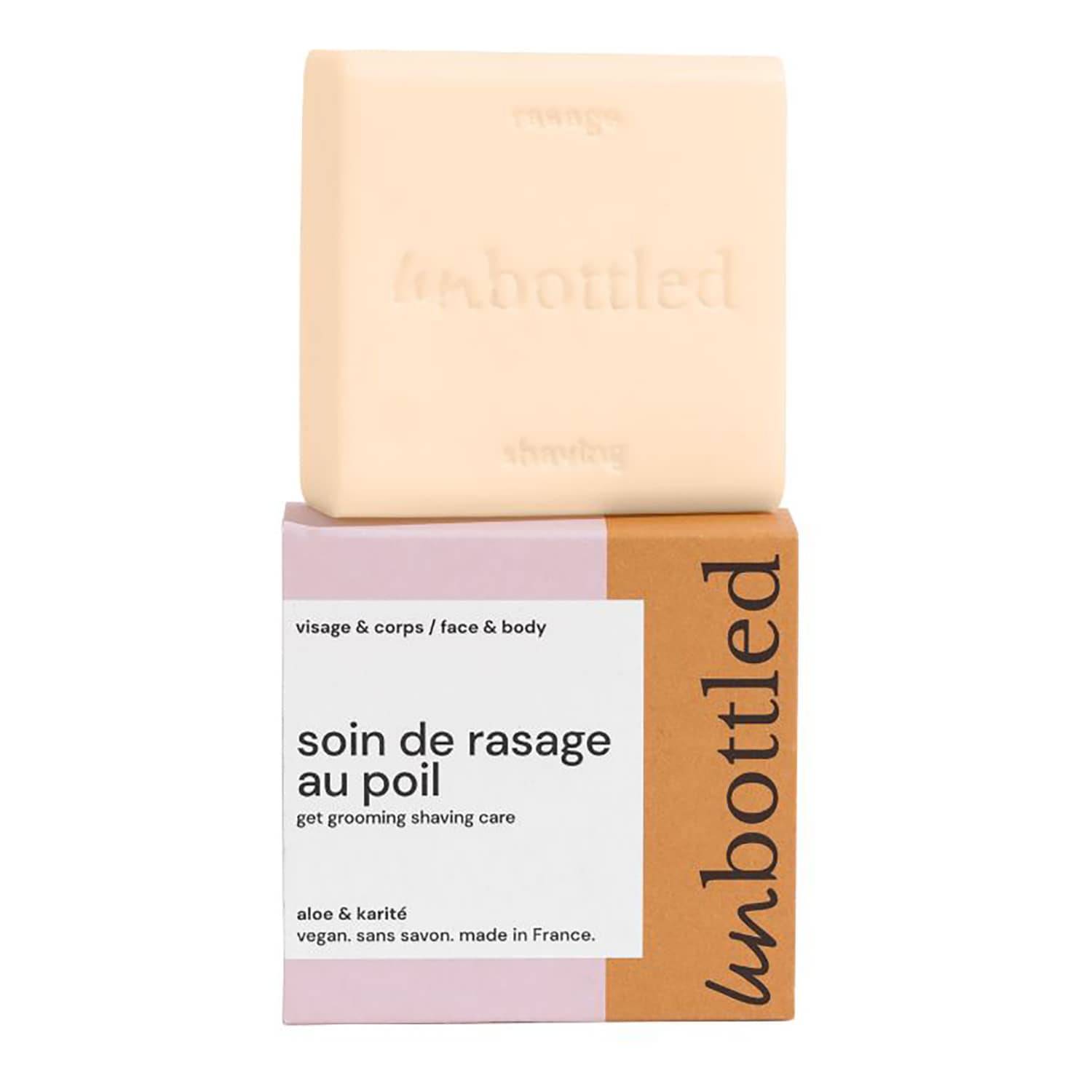 Unbottled Get Grooming Shaving Care Solid Bar 90G