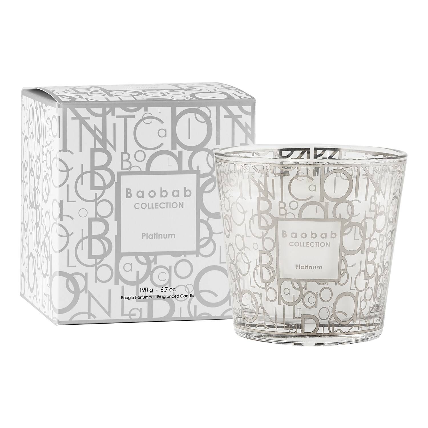 Baobab Collection My First Baobab Platinum - Scented Candle 190 G