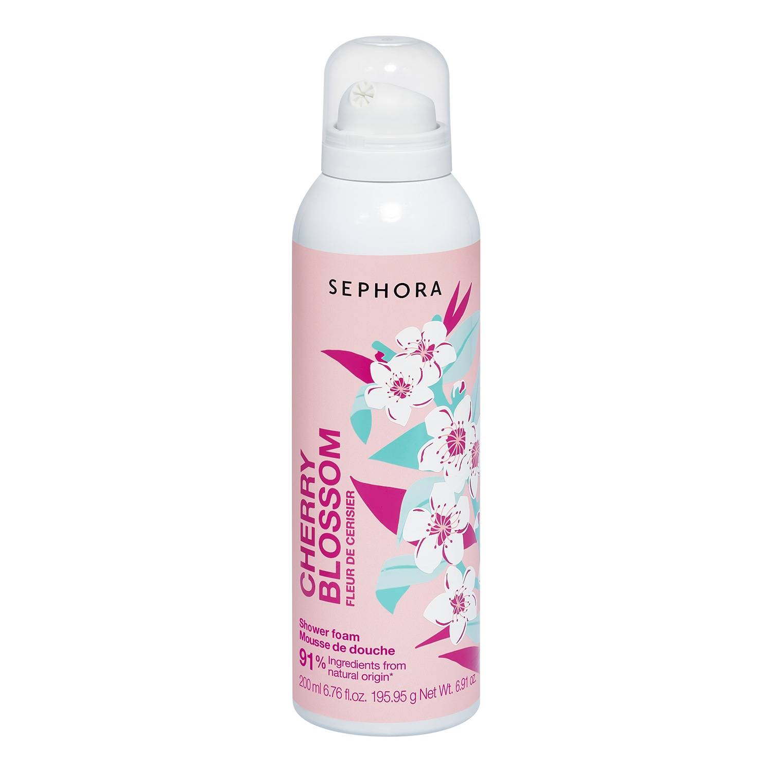 Sephora Collection Argan Shower Foam 200Ml Cherry Blossom