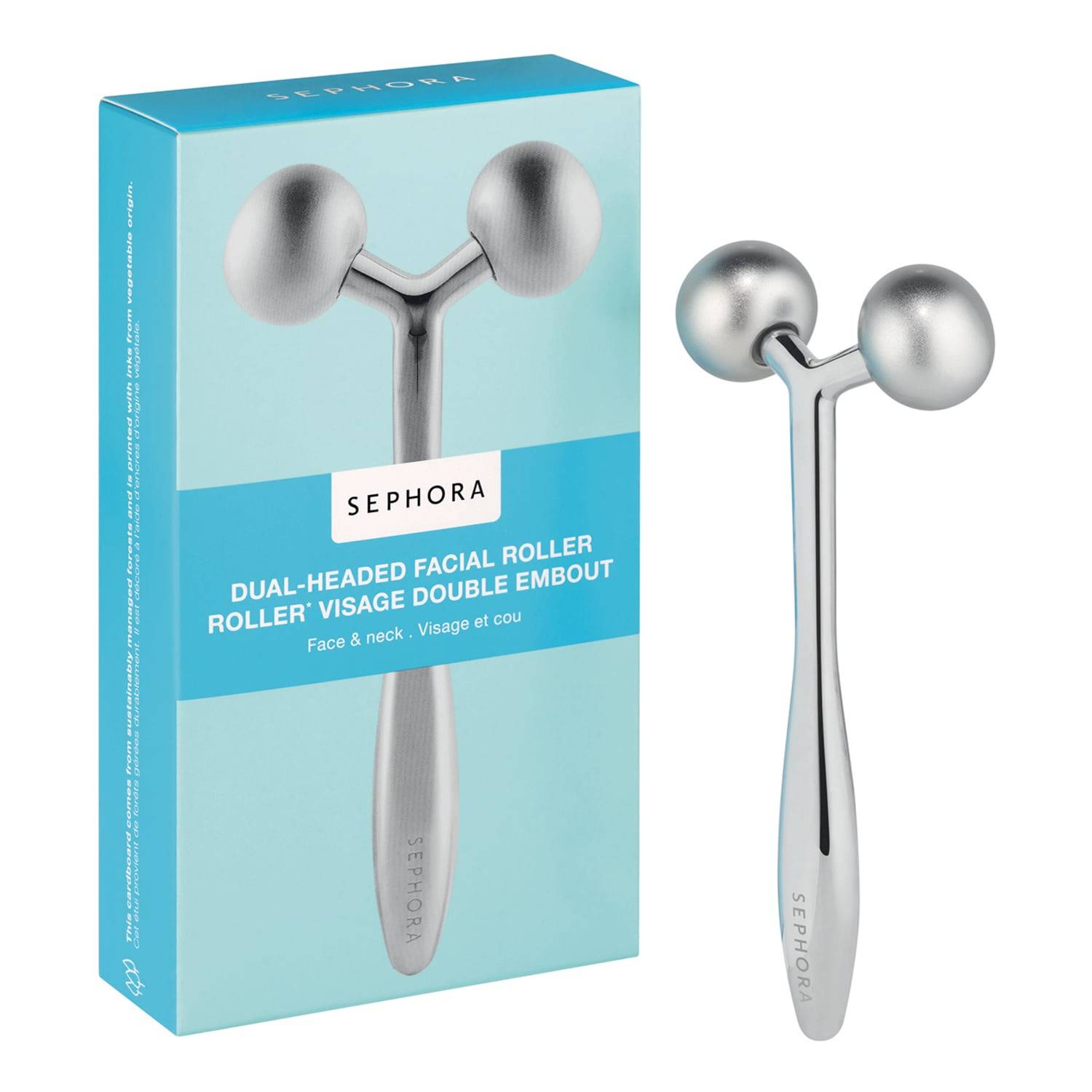 Sephora Collection Dual-Headed Facial Roller 1 Piece