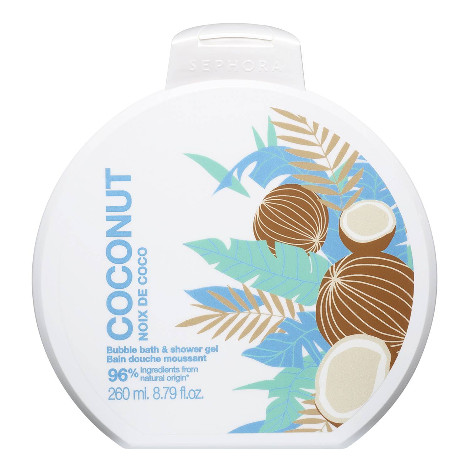 Sephora Collection Bubble Bath & Shower Gel 260Ml Coconut