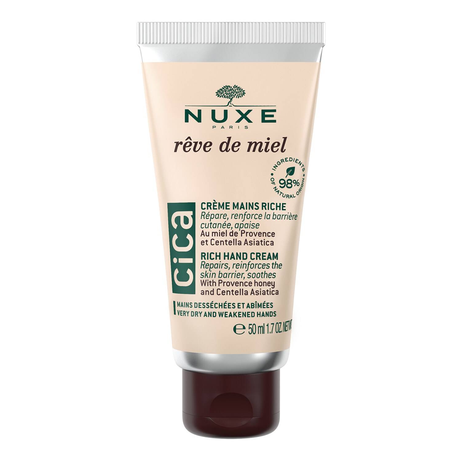 NUXE Rêve de miel CICA Rich Hand Cream 50 ml