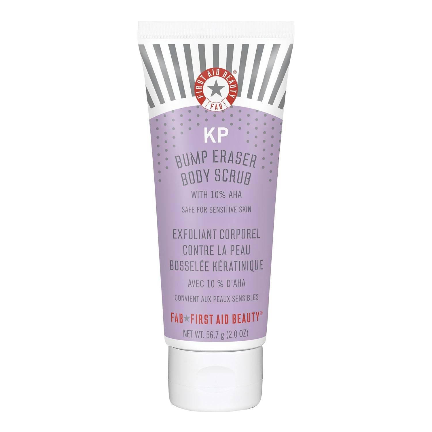 First Aid Beauty Kp Bump Eraser Body Scrub With 10% Aha - Aha Body Scrub Kp Bump Eraser Body Scrub 56.7G
