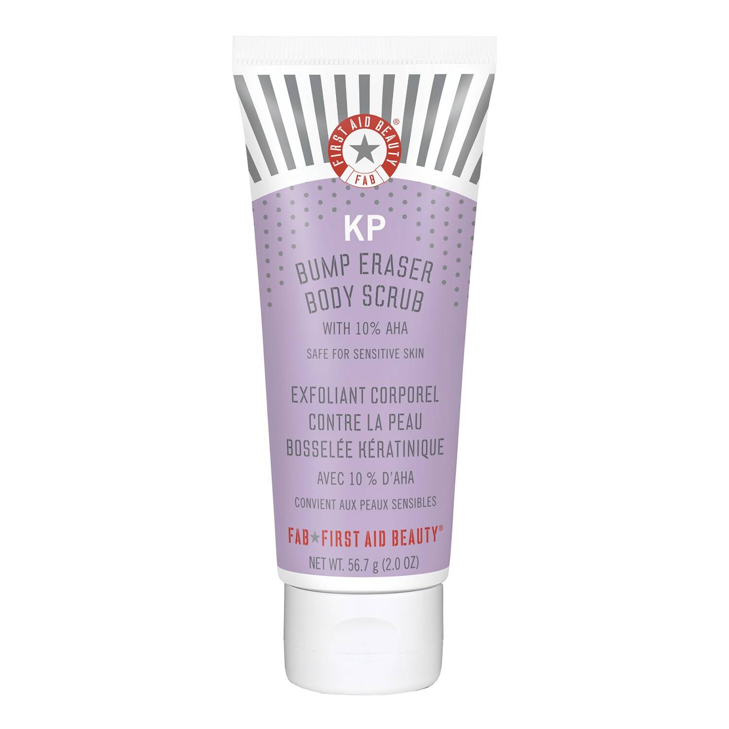 First Aid Beauty Kp Bump Eraser Body Scrub With 10% Aha - Aha Body Scrub Kp Bump Eraser Body Scrub 56.7G