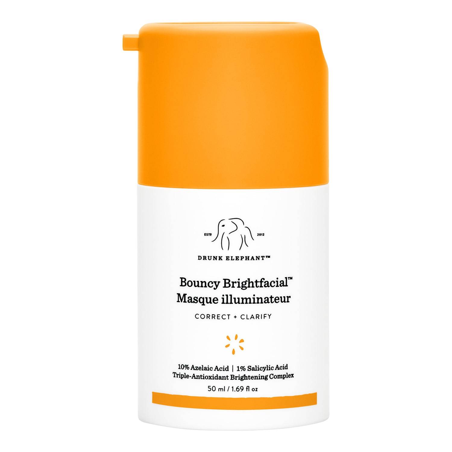 Drunk Elephant Bouncy Brightfacial - Clarifying Face Mask 50Ml