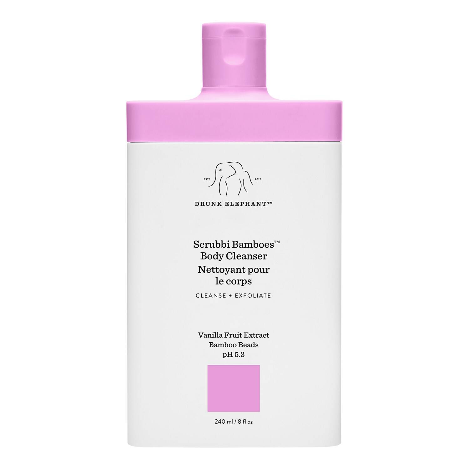 Drunk Elephant Scrubbi Bamboes Body Cleanser 240Ml